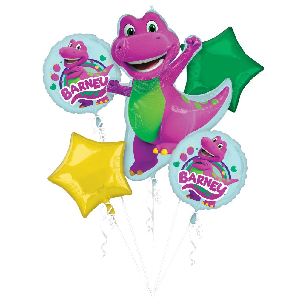 Barney Balloon Bouquet
