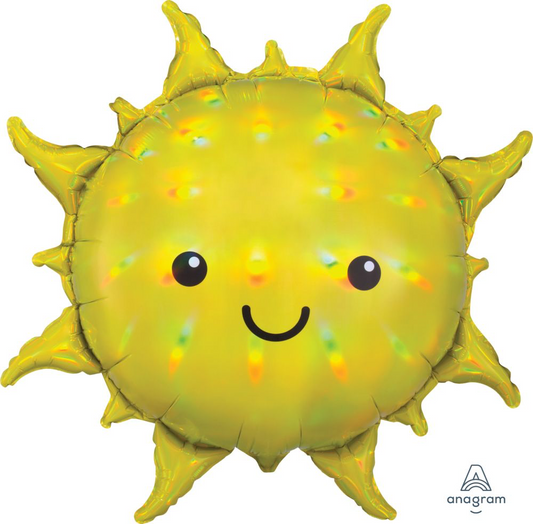 Iridescent Sun SuperShape Balloon