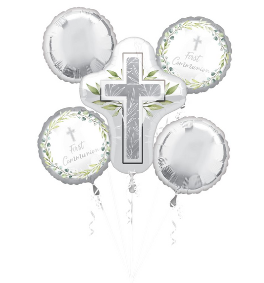First Communion  Balloon Bouquet