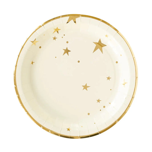 Neutral Star Dinner Plates