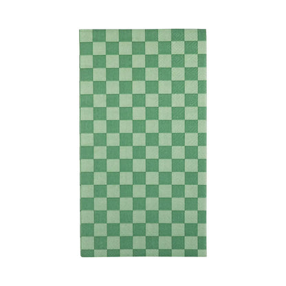 Checkered Paper Dinner Napkins