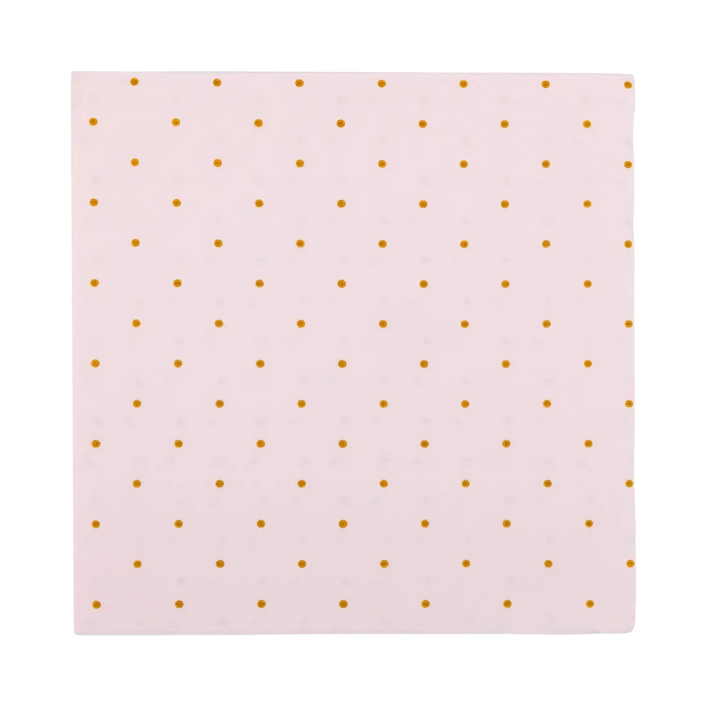 Princess Polka Dot Cocktail Napkin