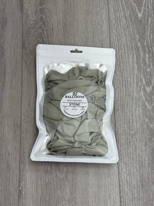Stone Balloon Multi-Size Pack