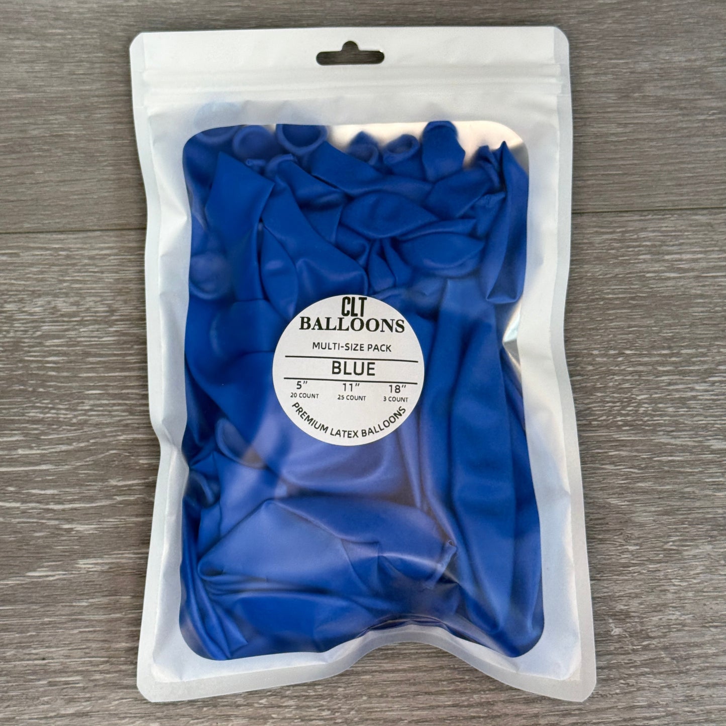 Blue Balloon Multi-Size Pack