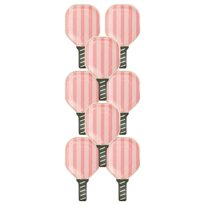 Pink Paddle Shaped Dinner Plate