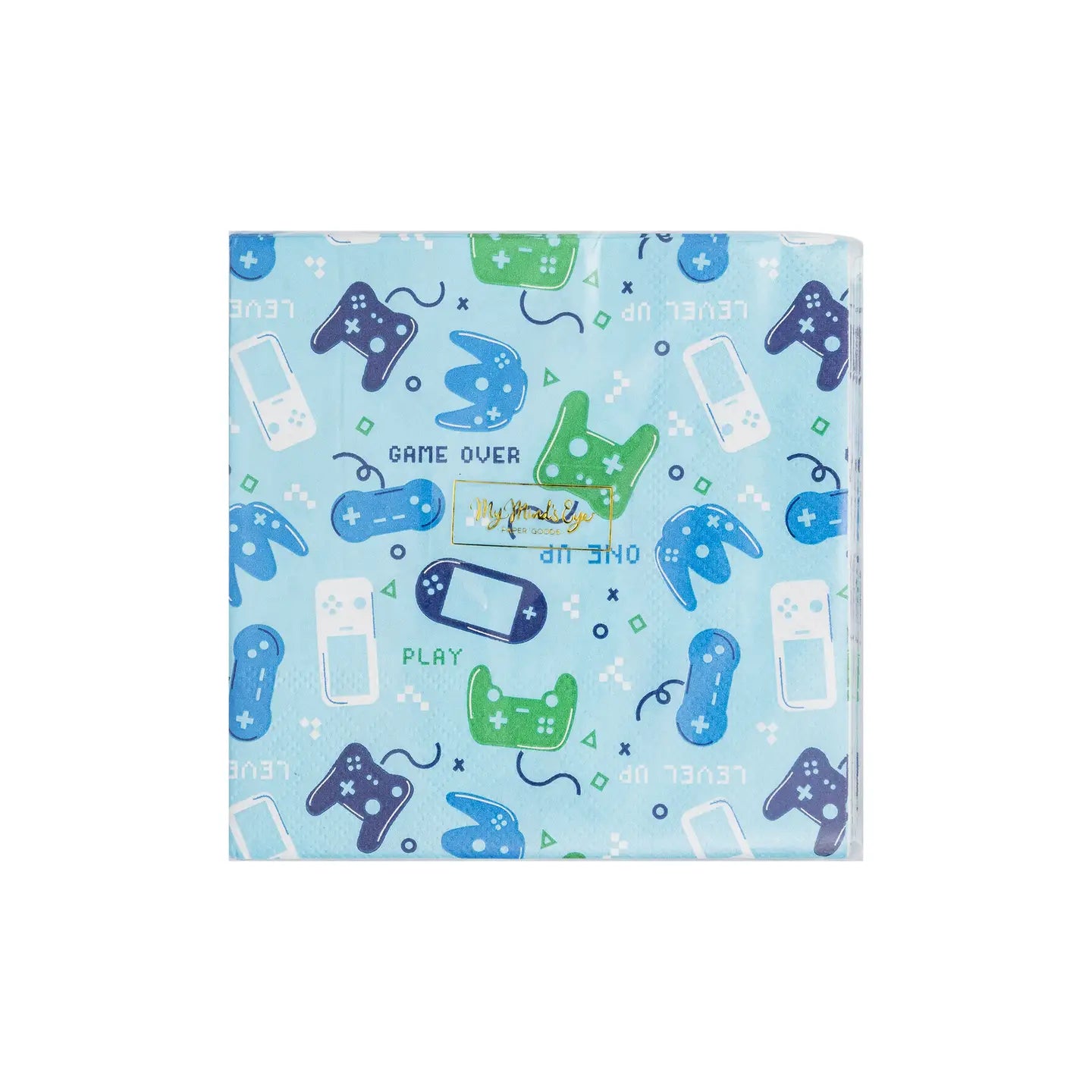 One Up Pattern Cocktail Napkin