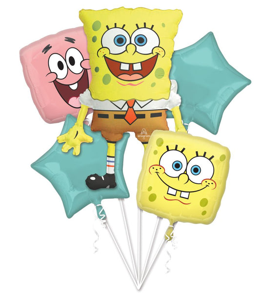 SpongeBob Balloon Bouquet
