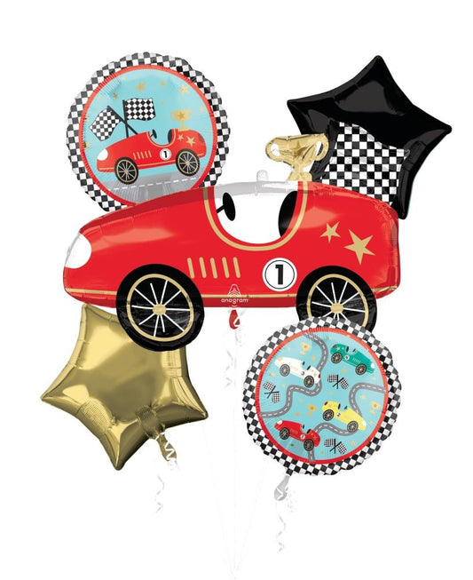 Race Cars Balloon Bouquet