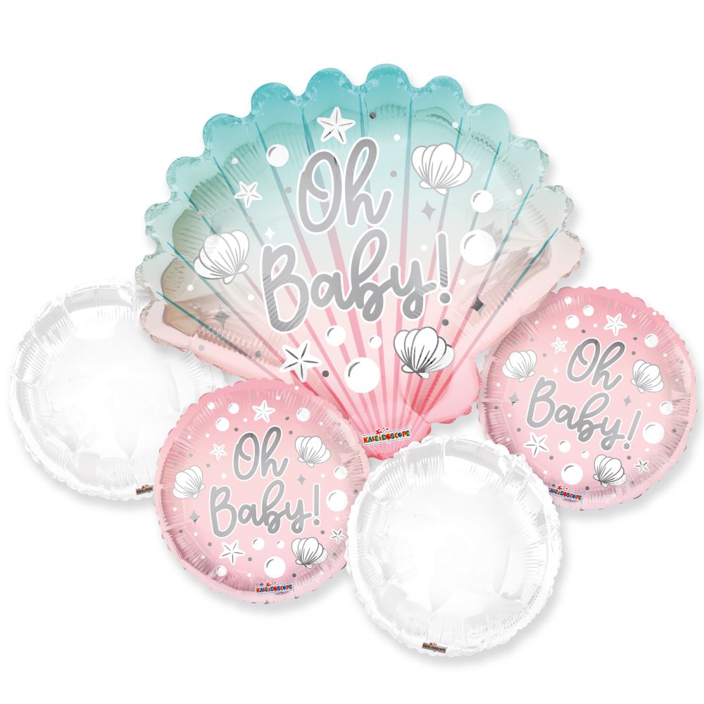 Oh Baby Pink Balloon Bouquet