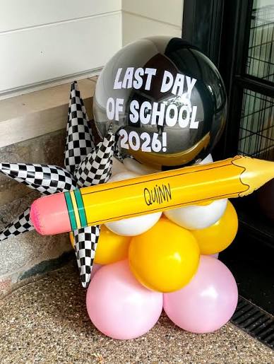Back-to-School Balloon Stacks