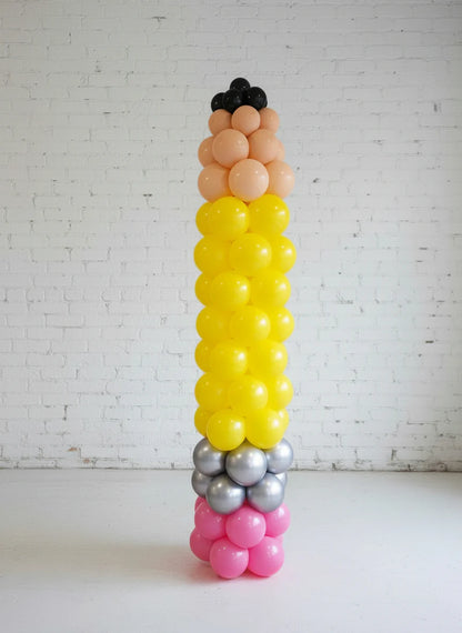 Pencil Balloon Column Back to School
