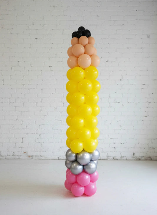 Pencil Balloon Column Back to School