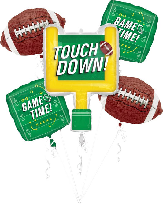 Touch Down Football Balloon Bouquet