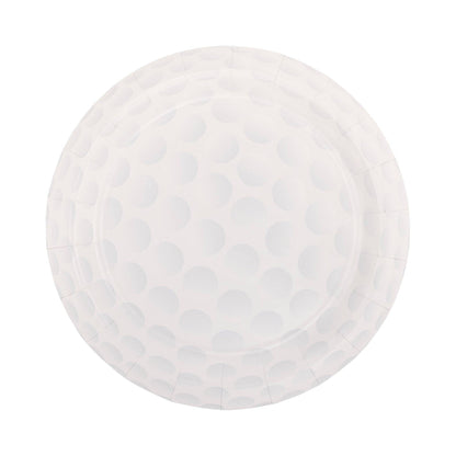 Golf Ball Paper Plate