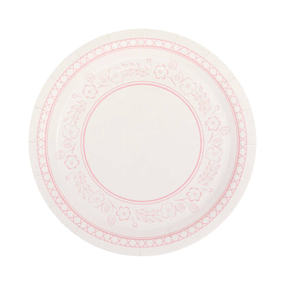 Pembroke Small Pink Floral Dessert Plate