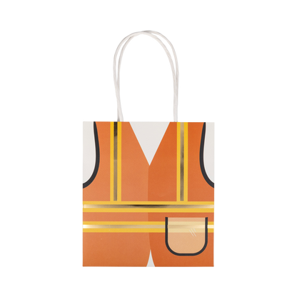 Construction Vest Treat Bag Set