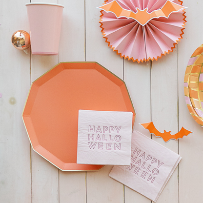 SUNKISSED ORANGE PREMIUM DINNER PLATES Bonjour Fête