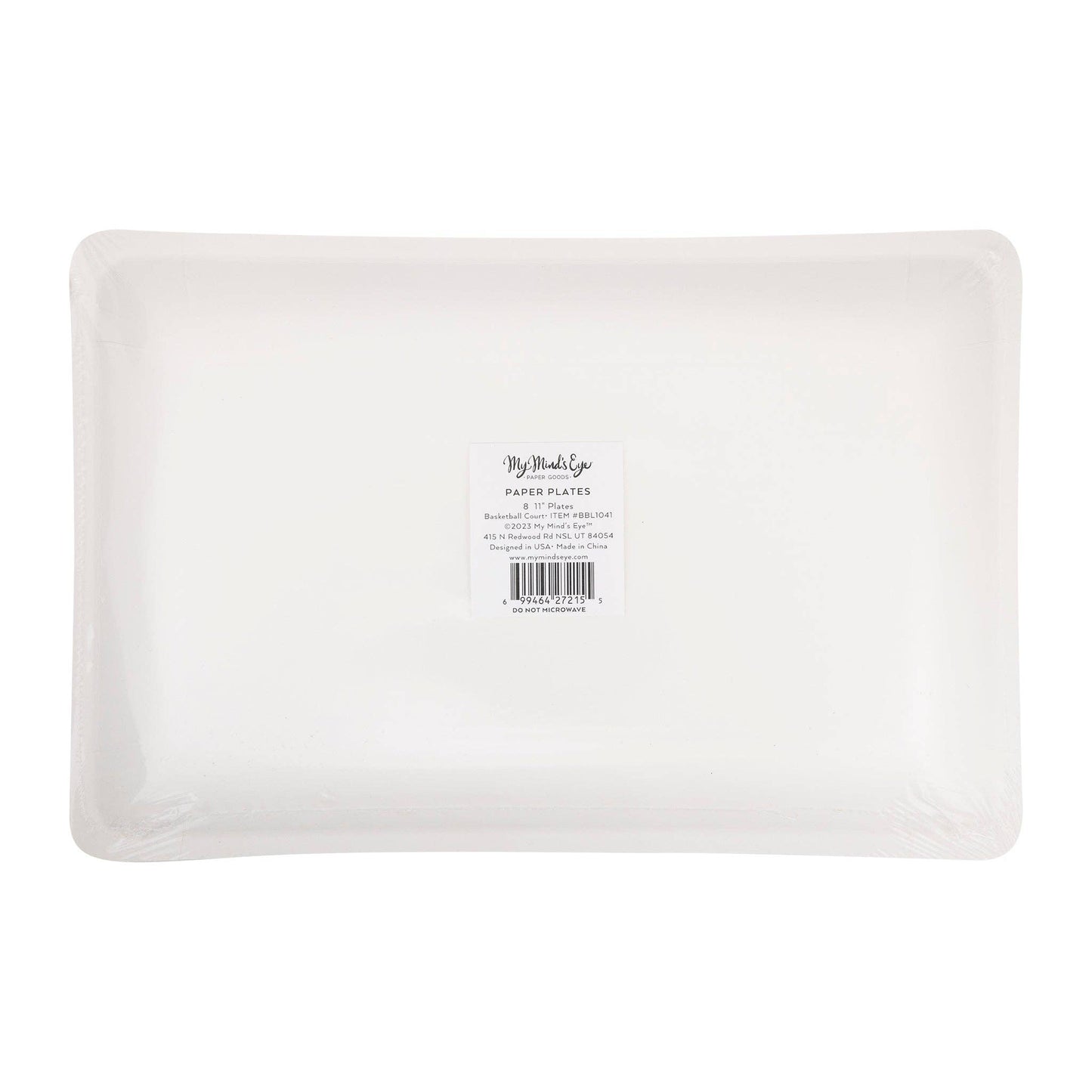 Basketball Court Dinner Plate
