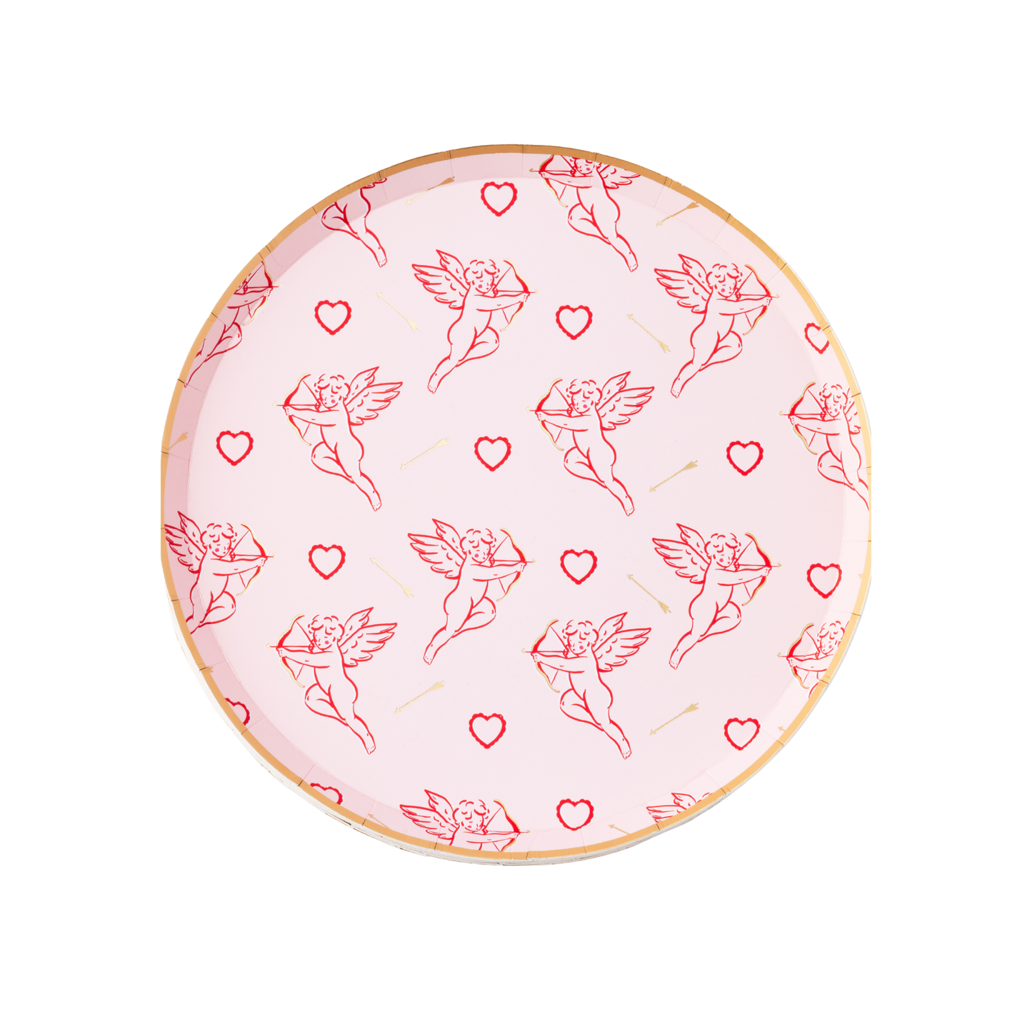PETAL PINK SIGNATURE HAPPY BIRTHDAY SMALL PLATE