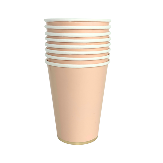 SWEET PEACH SIGNATURE CUPS Bonjour Fête