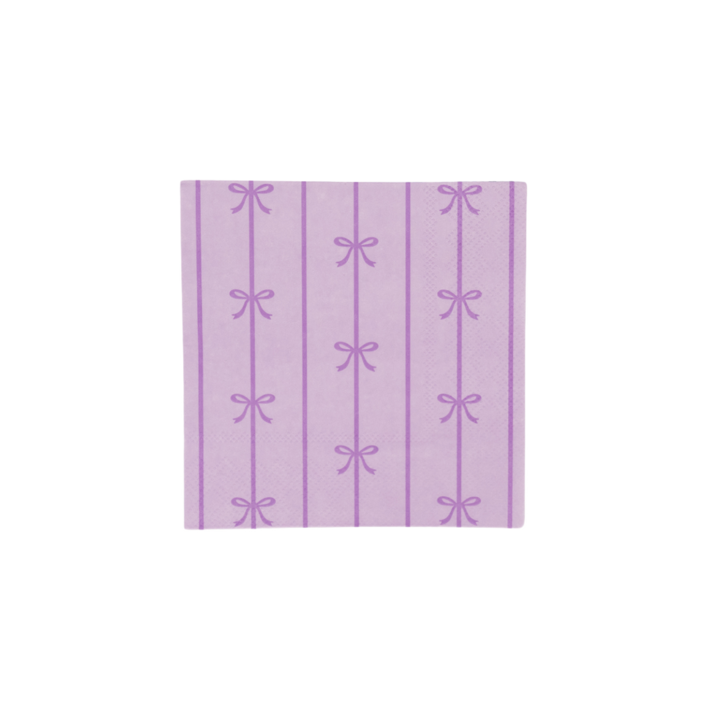 LILAC SIGNATURE BOW SMALL NAPKINS