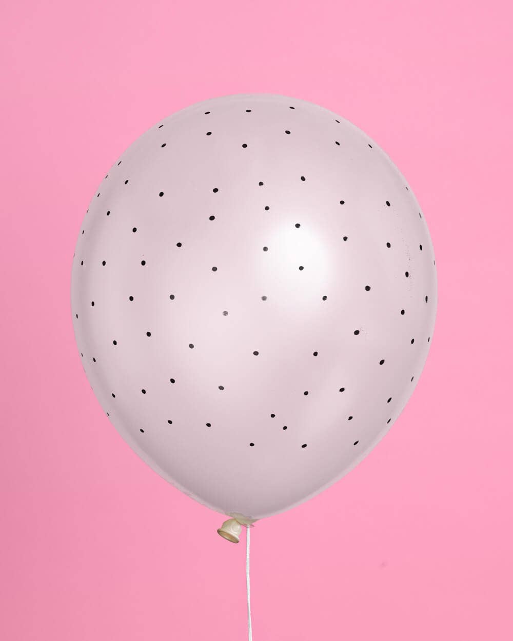 24 ct Little Black Bow Latex Balloons