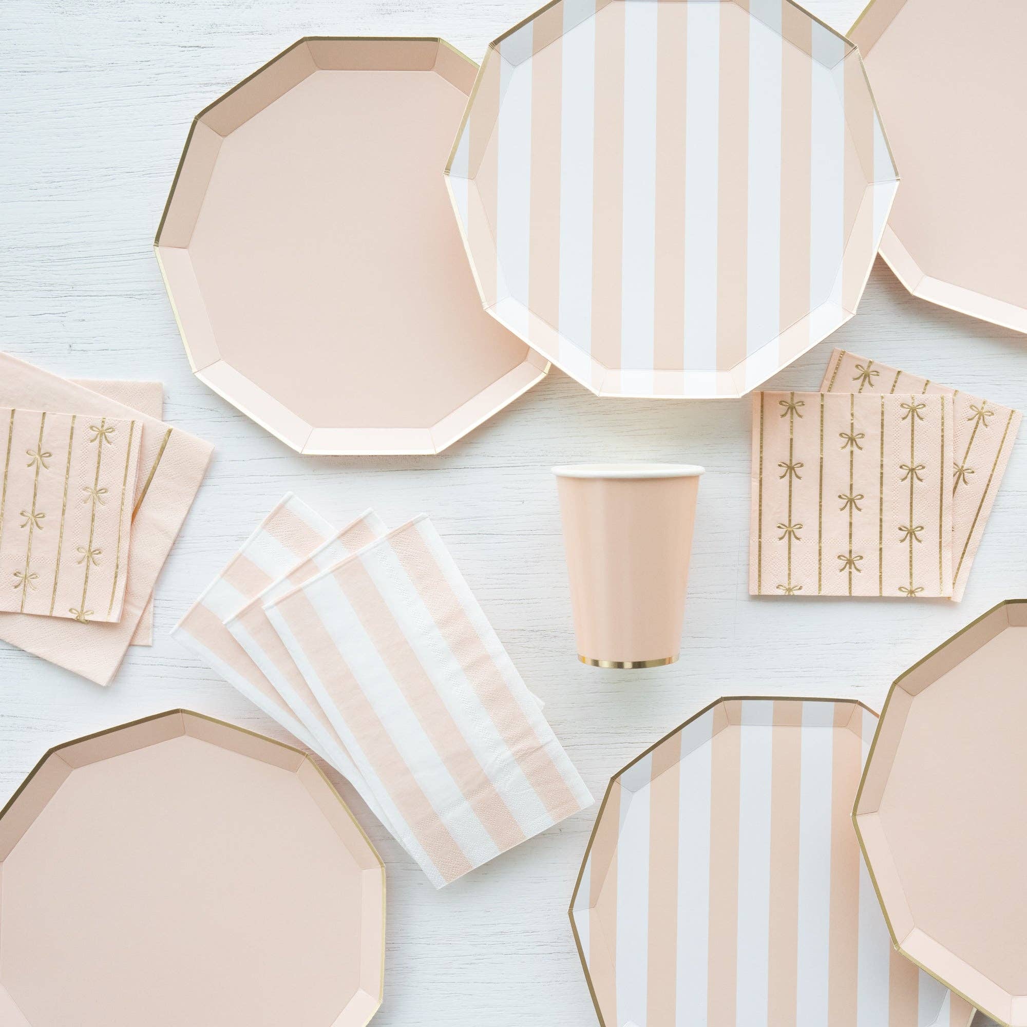 Bonjour Fête Sweet Peach Napkins