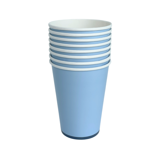SKY BLUE SIGNATURE CUPS Bonjour Fête