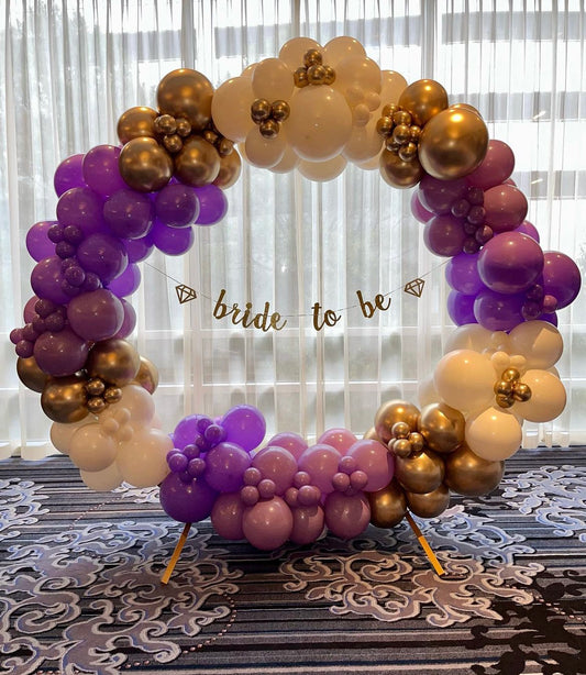Circle Arch with Full Balloon Design