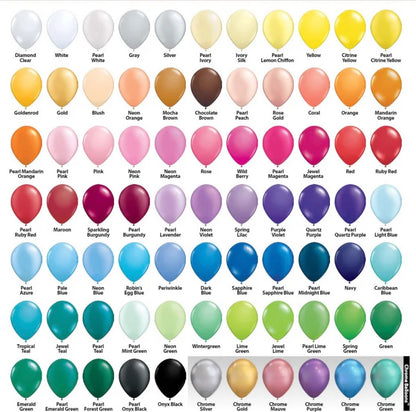 Balloons on Marquee Letters