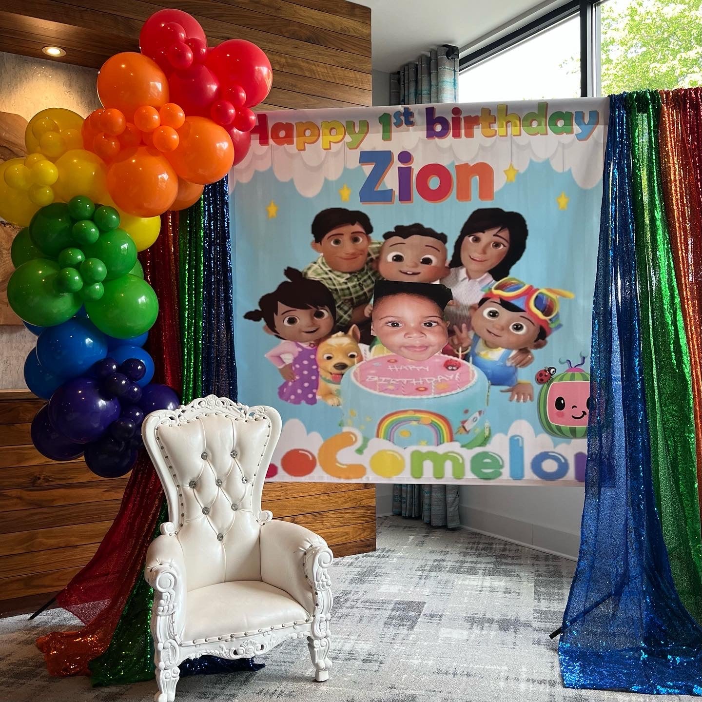 Deluxe Balloon Colors Garland