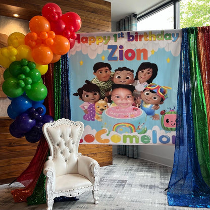 Deluxe Balloon Colors Garland